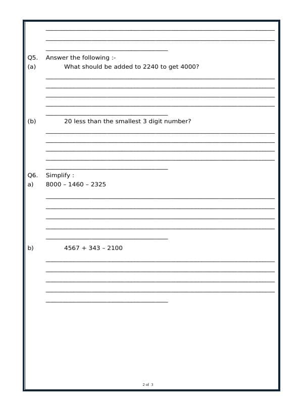 A2ZWorksheets:Maths-Subtraction-Subtraction