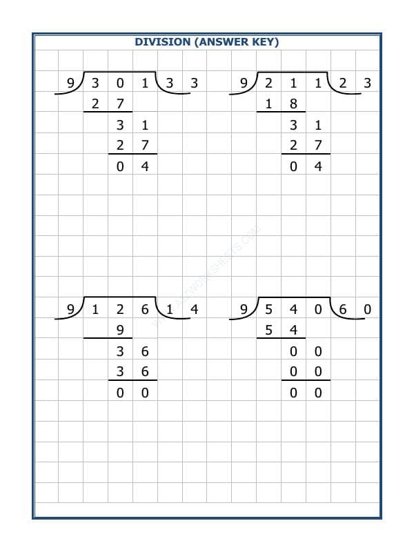 A2ZWorksheets:Maths-Division-Division By 9 - 58