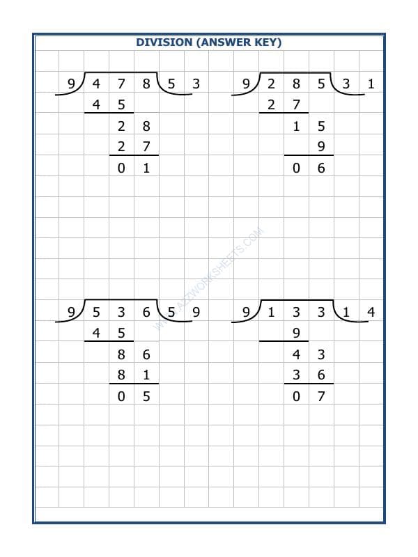A2ZWorksheets:Maths-Division-Division By 9 - 61