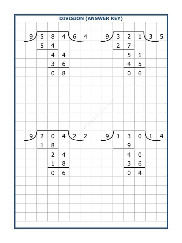 A2ZWorksheets:Maths-Division-Division By 9 - 69