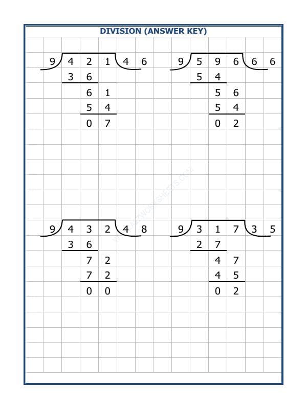 A2ZWorksheets:Maths-Division-Division By 9 - 70