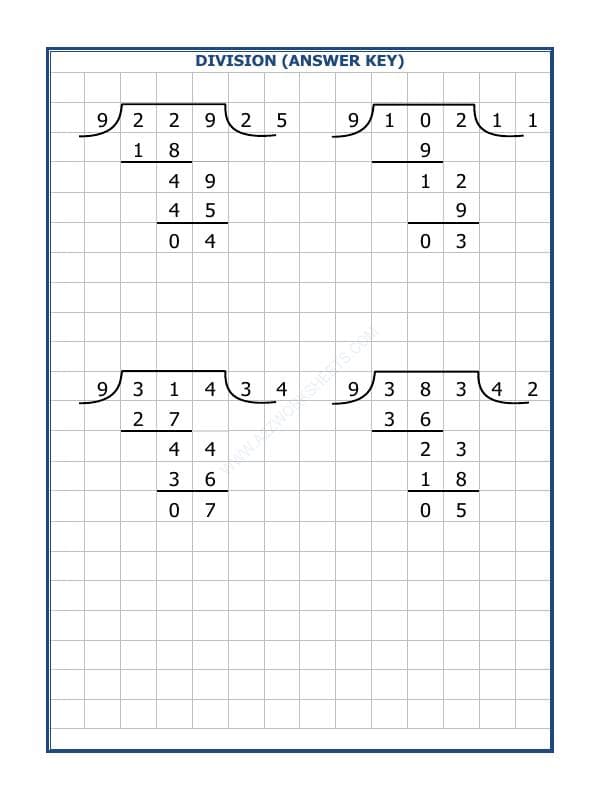 A2ZWorksheets:Maths-Division-Division By 9 - 71