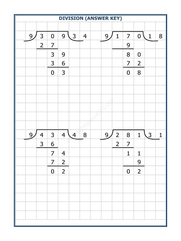 A2ZWorksheets:Maths-Division-Division By 9 - 74