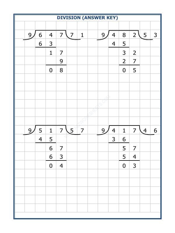 A2ZWorksheets:Maths-Division-Division By 9 - 96