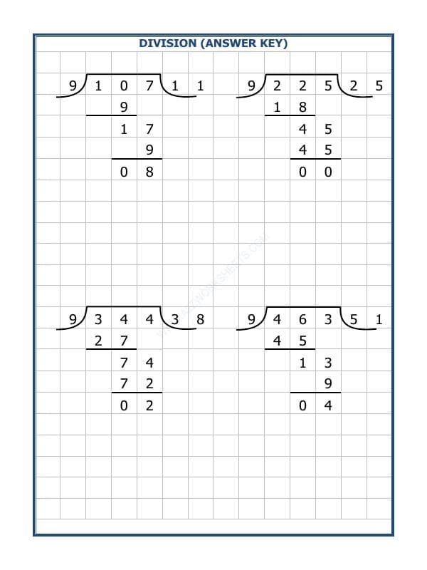 A2ZWorksheets:Maths-Division-Division By 9 - 97