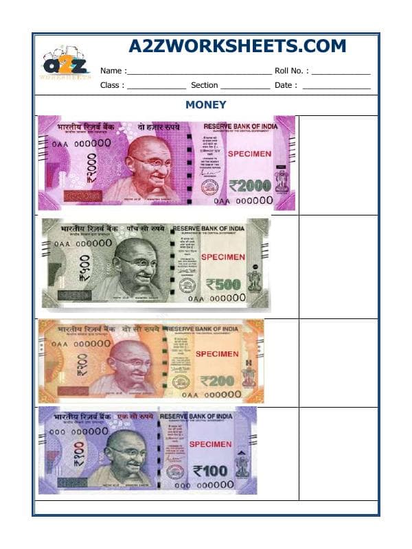 A2ZWorksheets:Maths-Money-Money-01