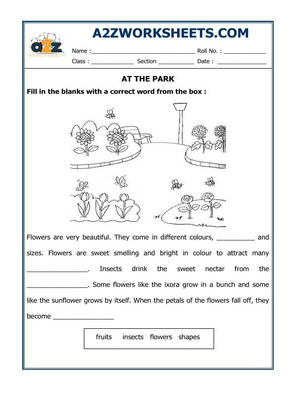 A2ZWorksheets:English-Reading-Comprehension Passage-02