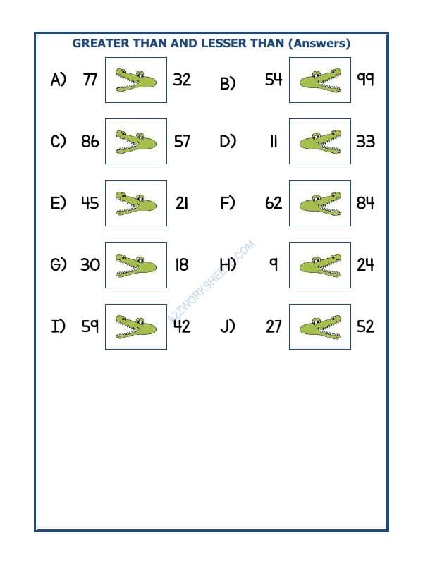 A2ZWorksheets:Maths-Numbers-Put The Sign Greater, Lesser And Equal To - 04