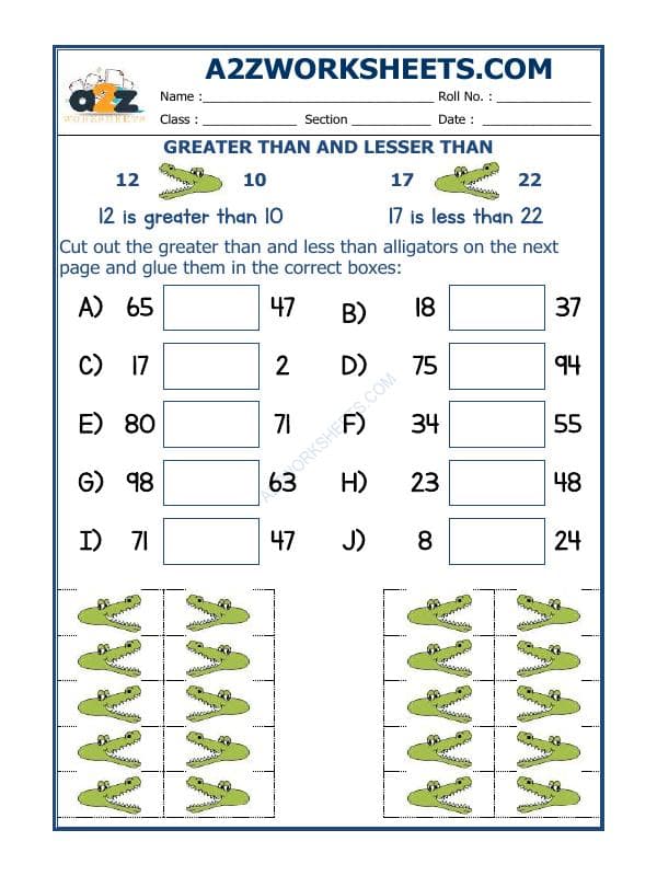 Put The Sign Greater, Lesser And Equal To-07