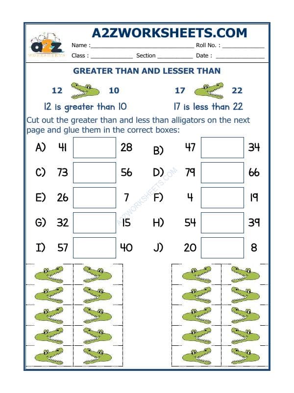 A2ZWorksheets:Maths-Numbers-Put The Sign Greater, Lesser And Equal To-11