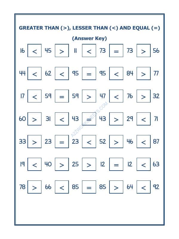 A2ZWorksheets:Maths-Numbers-Put The Sign Greater, Lesser And Equal To-17