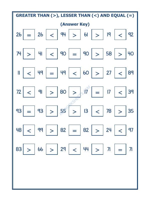 A2ZWorksheets:Maths-Numbers-Put The Sign Greater, Lesser And Equal To-20
