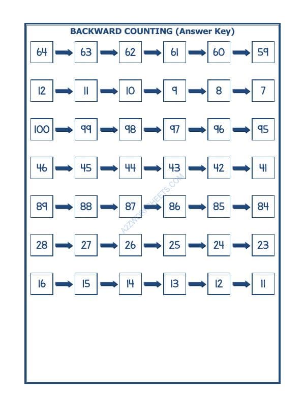 A2ZWorksheets:Maths-Numbers-Backward Counting - 02