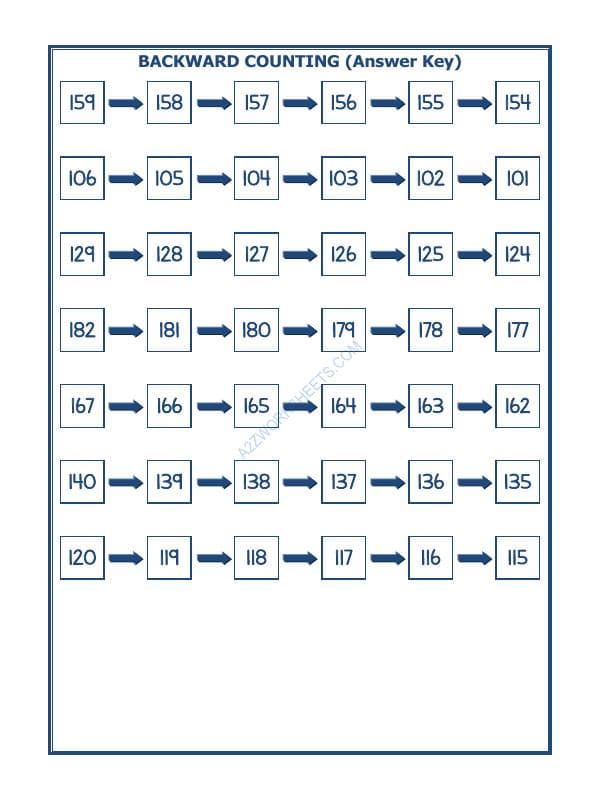 A2ZWorksheets:Maths-Numbers-Backward Counting - 06