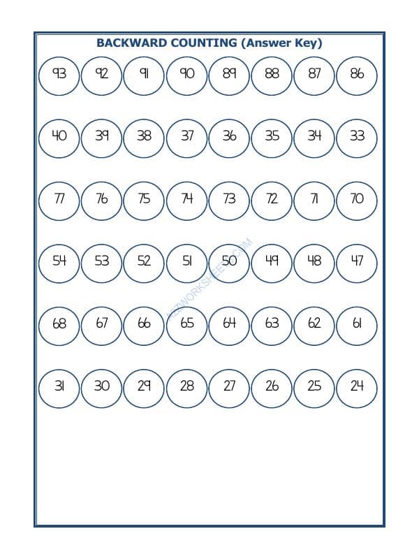 A2ZWorksheets:Maths-Numbers-Backward Counting - 16