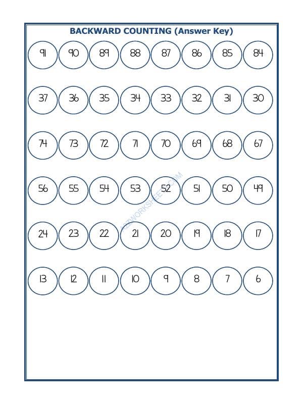 A2ZWorksheets:Maths-Numbers-Backward Counting - 19
