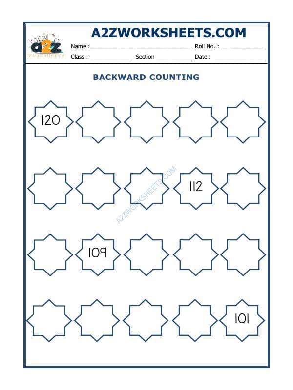 A2ZWorksheets:Maths-Numbers-Backward Counting - 26