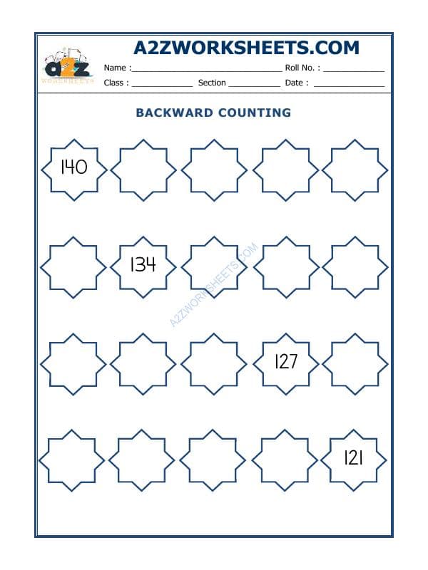 Backward Counting - 27