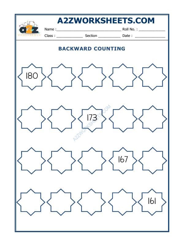 A2ZWorksheets:Maths-Numbers-Backward Counting - 29