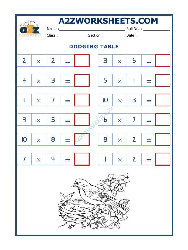 Dodging Table - 11