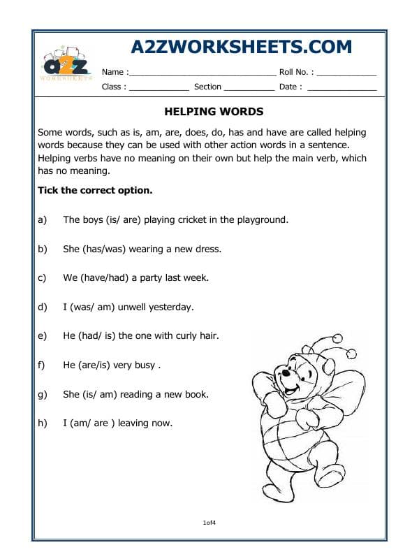 Helping Words