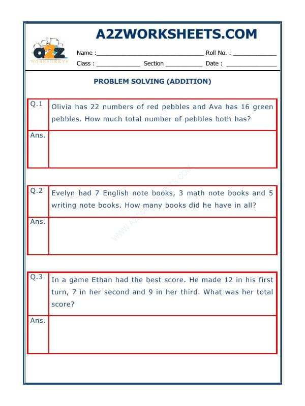 A2ZWorksheets:Maths-Addition-Addition Word Problems - 02