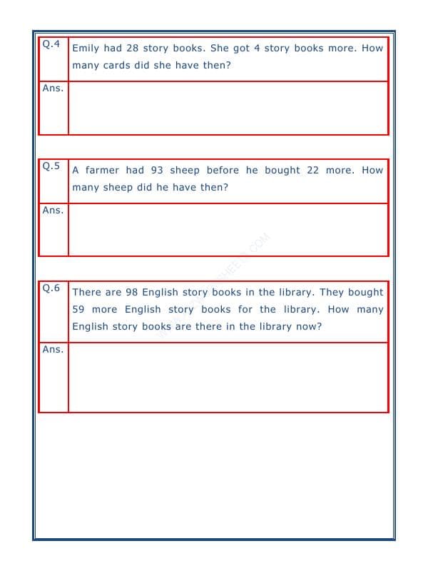 A2ZWorksheets:Maths-Addition-Addition Word Problems - 02
