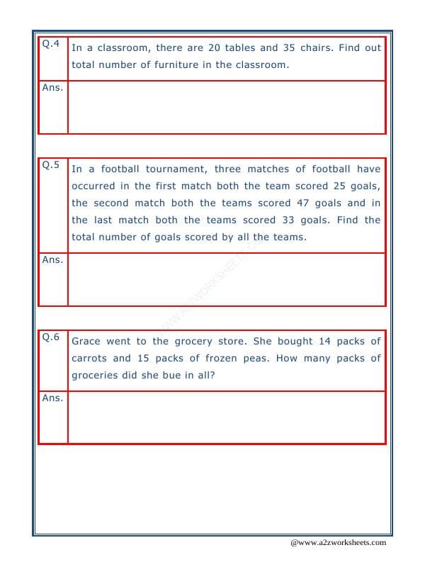 A2ZWorksheets:Maths-Addition-Addition Word Problems - 07