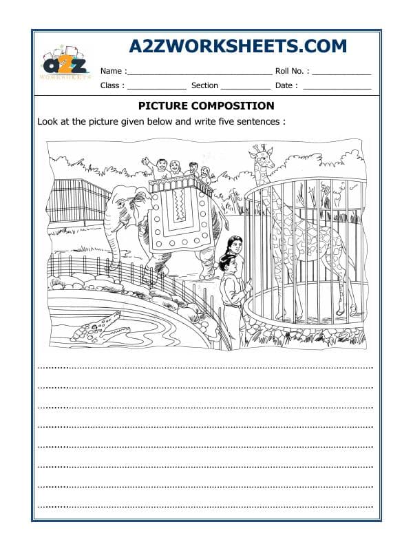 A2ZWorksheets:English-Writing-Picture Composition-03