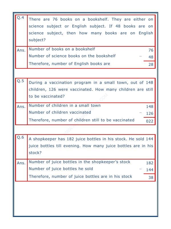 A2ZWorksheets:Maths-Subtraction-Subtraction Word Problems - 04