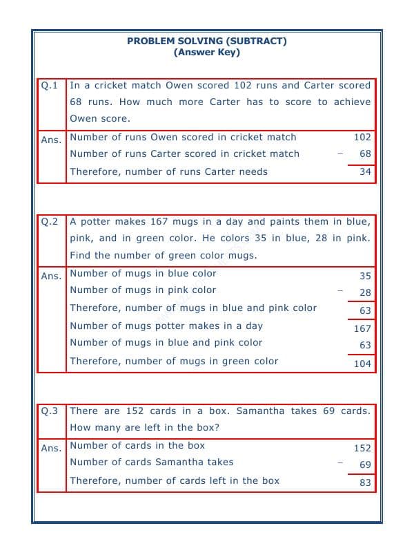 A2ZWorksheets:Maths-Subtraction-Subtraction Word Problems - 02