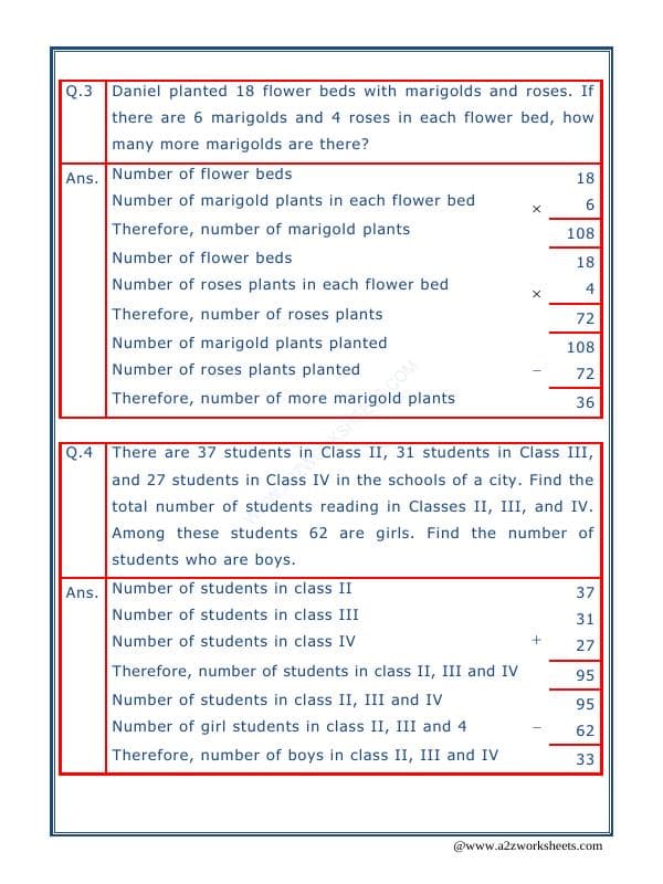 A2ZWorksheets:Maths-Subtraction-Subtraction Word Problems - 05