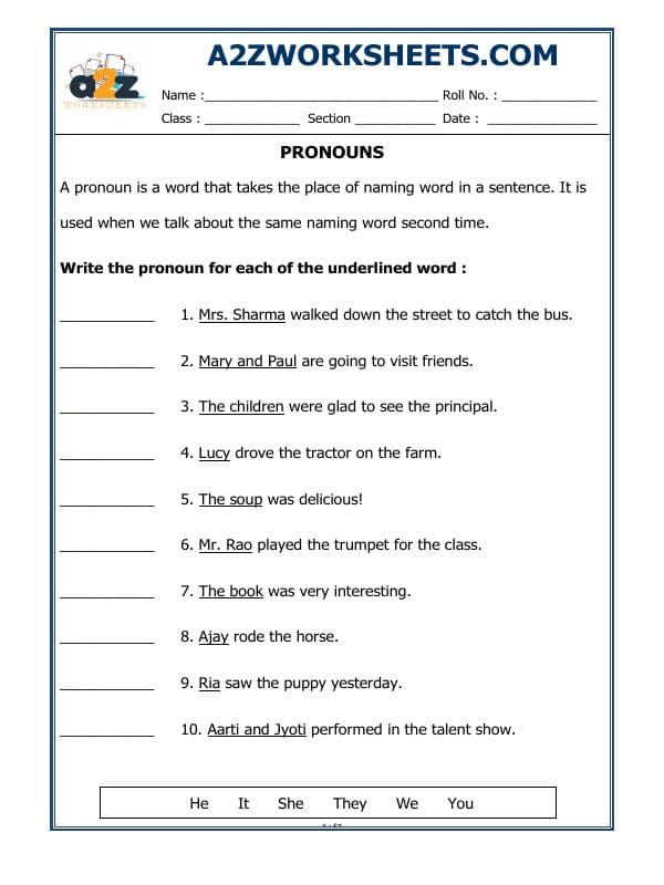 Pronouns