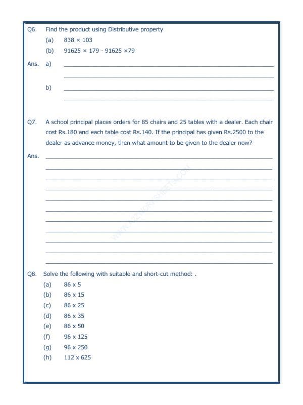 A2ZWorksheets:Maths-Numbers-Whole Numbers - 06