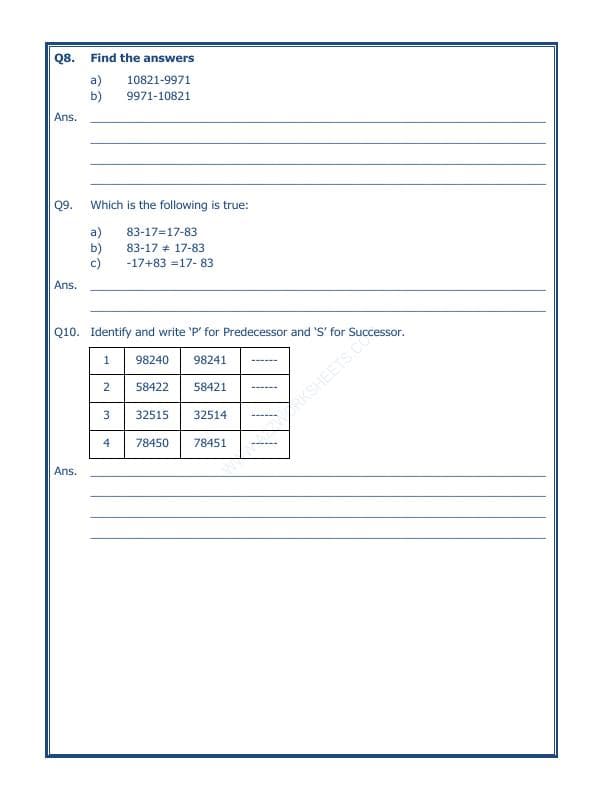 A2ZWorksheets:Maths-Numbers-Whole Numbers - 07
