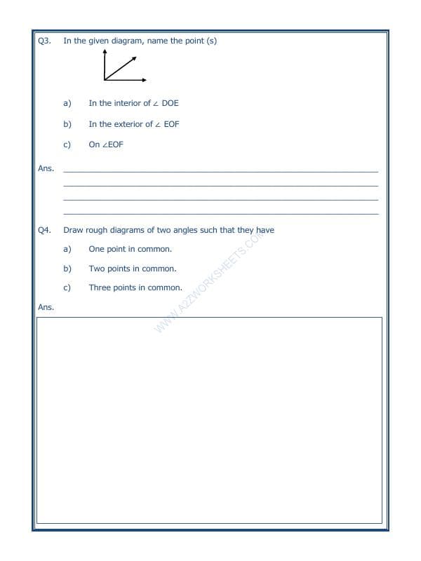 A2ZWorksheets:Maths-Geometry-Basic Geometrical Ideas-04