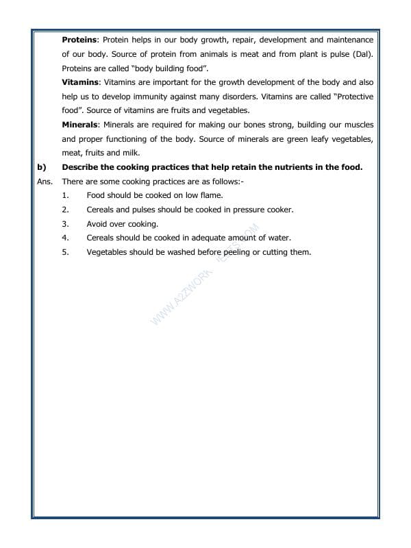 A2ZWorksheets:Science-Basic Necessities-Components Of Food-01