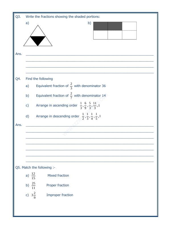 A2ZWorksheets:Maths-Fractions-Fractions - 03