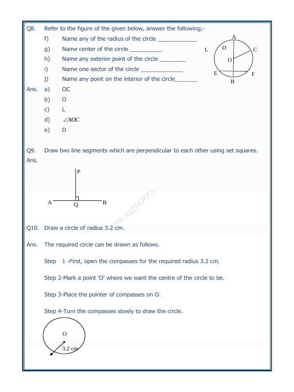 A2ZWorksheets:Maths-Geometry-Practical Geometry-01