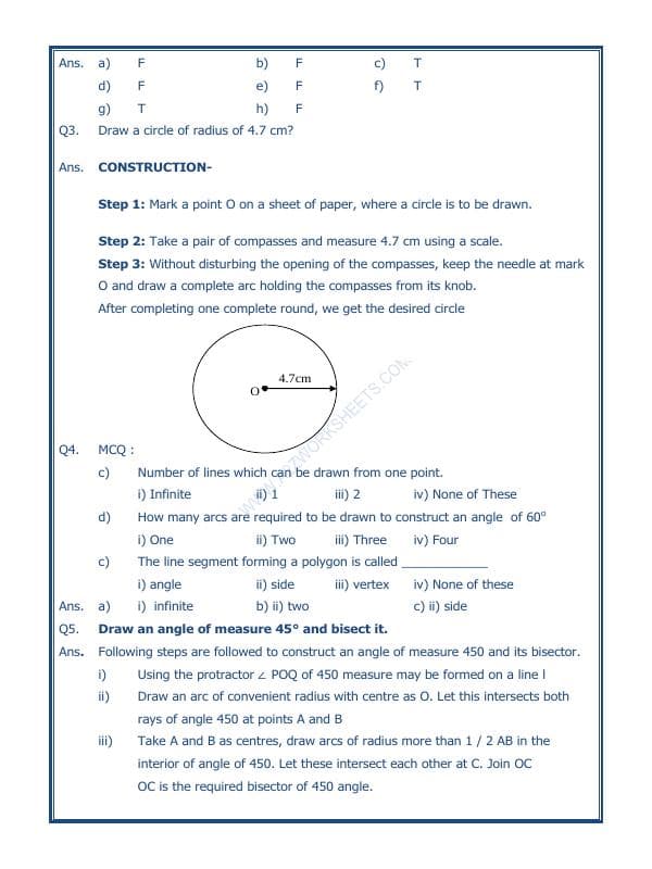 A2ZWorksheets:Maths-Geometry-Practical Geometry-03