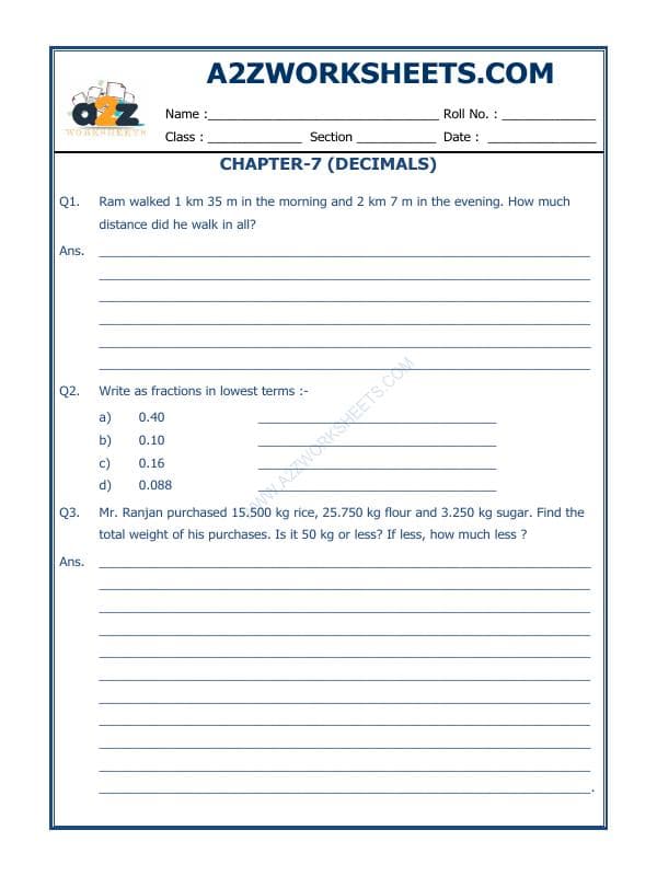 Decimals - 06