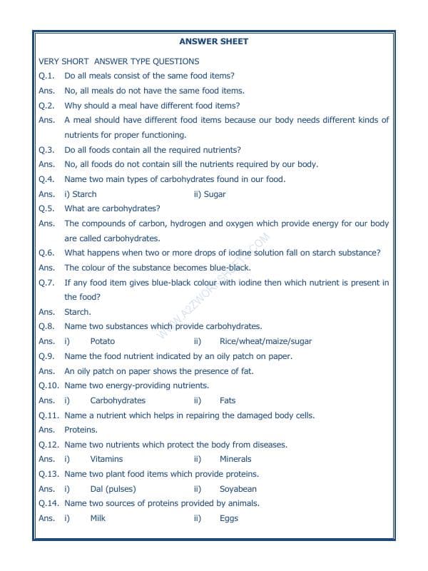 A2ZWorksheets:Science-Basic Necessities-Components Of Food-03