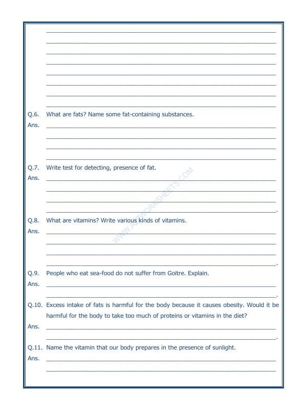 A2ZWorksheets:Science-Basic Necessities-Components Of Food-04