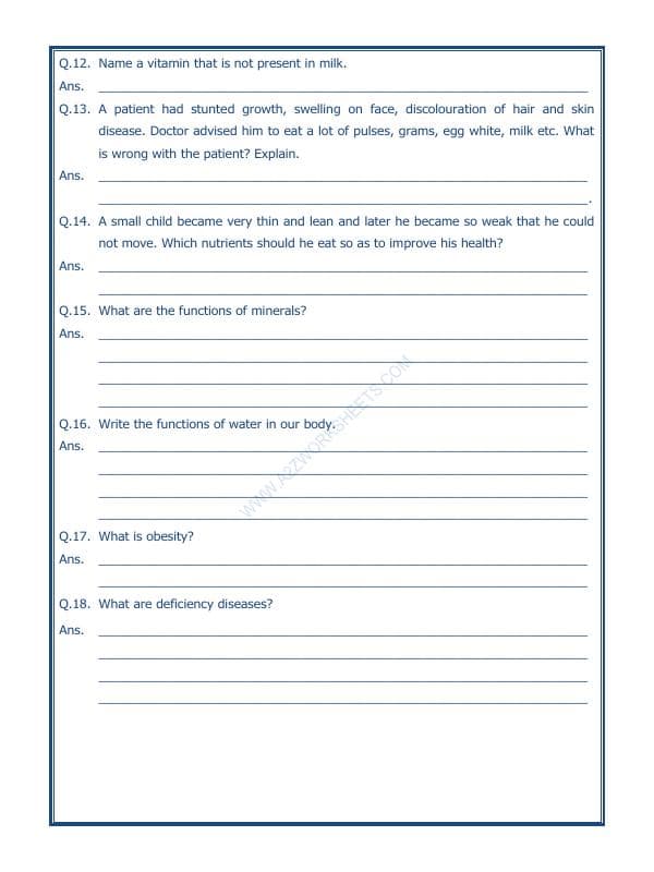 A2ZWorksheets:Science-Basic Necessities-Components Of Food-04
