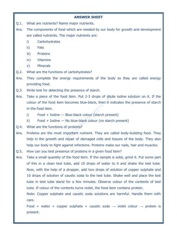 A2ZWorksheets:Science-Basic Necessities-Components Of Food-04