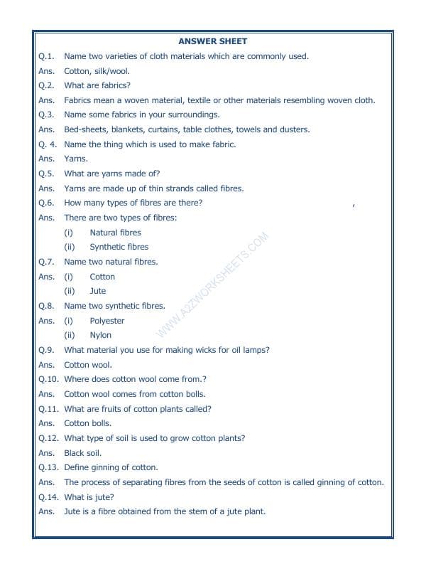A2ZWorksheets:Science-Basic Necessities-Fibre To Fabric-02