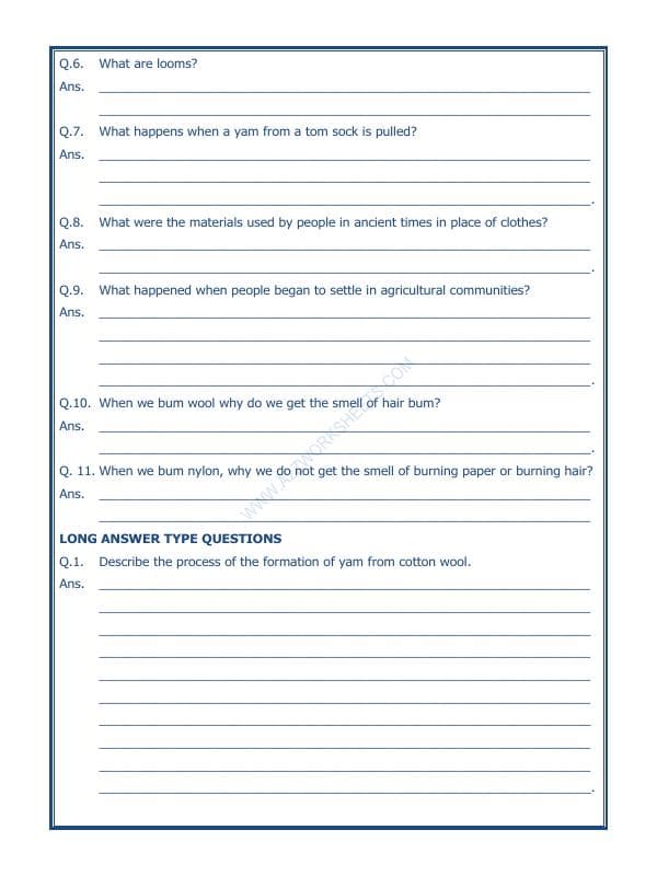 A2ZWorksheets:Science-Basic Necessities-Fibre To Fabric-03