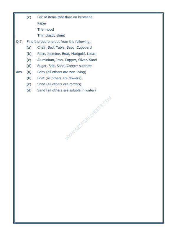 A2ZWorksheets:Science-Metals and Non-metals-Sorting Materials Into Groups-01