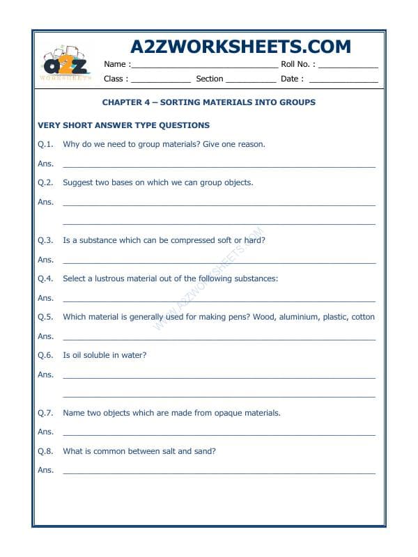 A2ZWorksheets:Science-Metals and Non-metals-Sorting Materials Into Groups-02