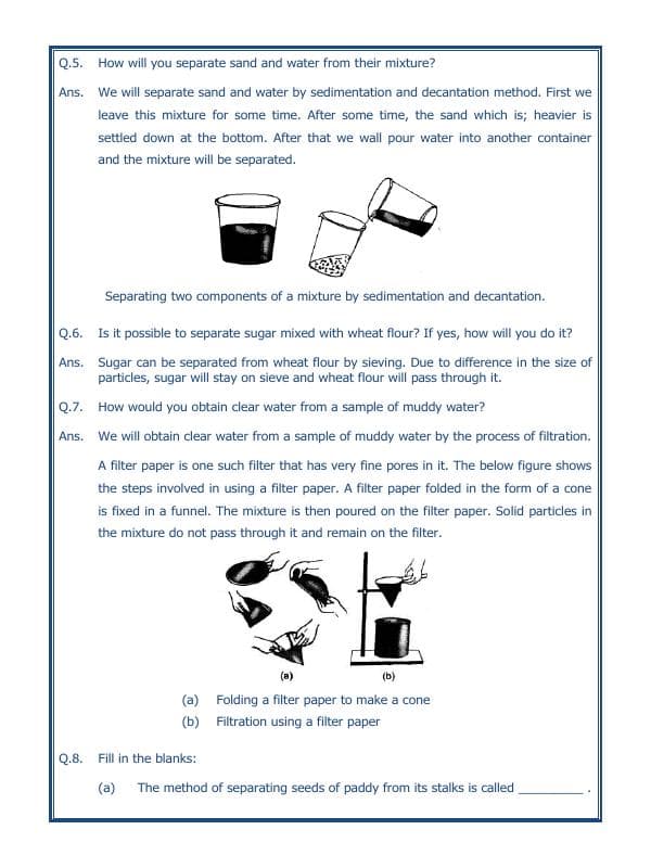 A2ZWorksheets:Science-Metals and Non-metals-Separation Of Substances-01